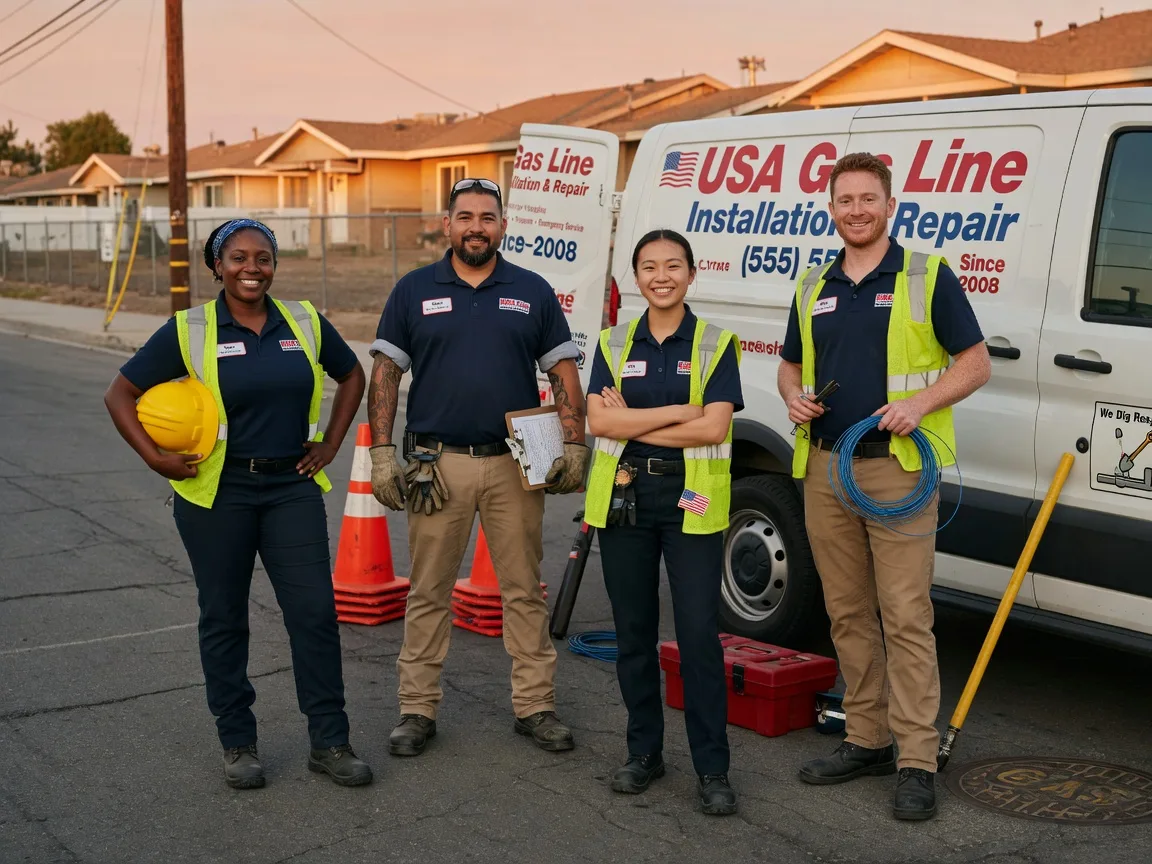 Gas Line Installation company in Perry, OK